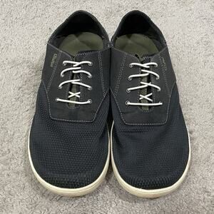 Olukai Nohea Moku Sneakers Men’s Size 11 Dark Gray & Olive Mesh Slip On